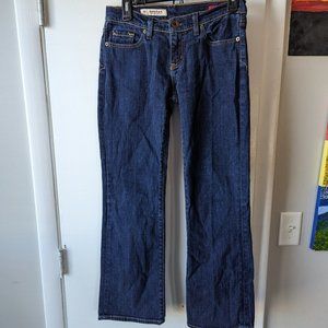 Retro Curvy Regular Rise Boot cut X2 Quality Denim Jeans Size 2 Short W31